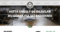 Desktop Screenshot of borasbildemontering.se